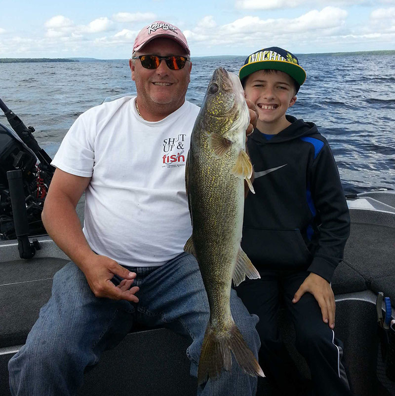 Walleye Fishing on Lake Gogebic with USCG Licensed Captain Tim Long